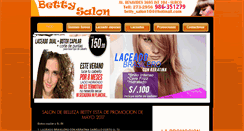 Desktop Screenshot of bettysalon.com